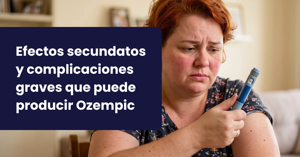 Ozempic en Colombia riesgos y beneficios